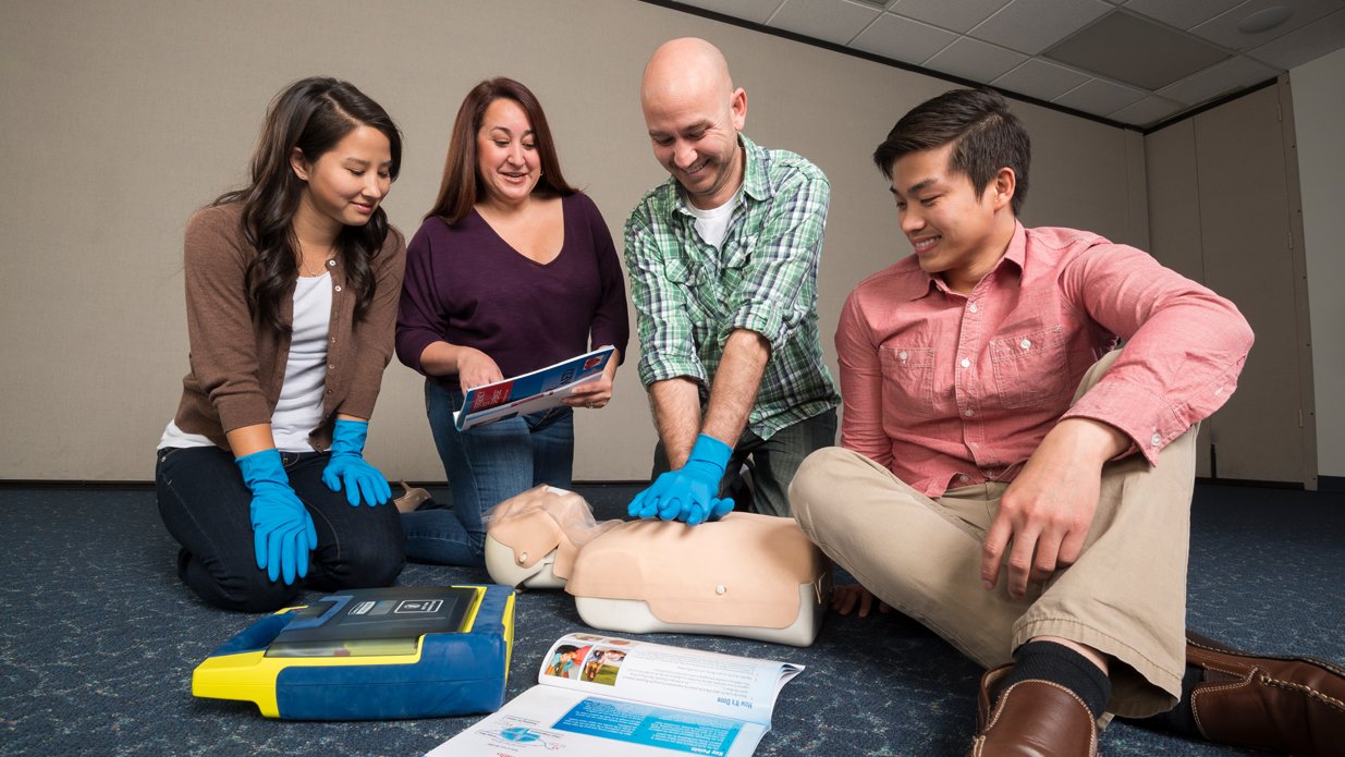First Aid and CPR Training Hybrid Online and In-Person Class